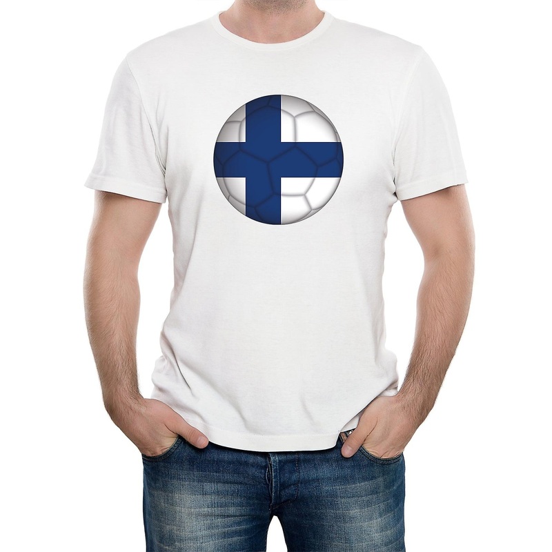 Reality Glitch Finland Football Supporter Mens T-shirt