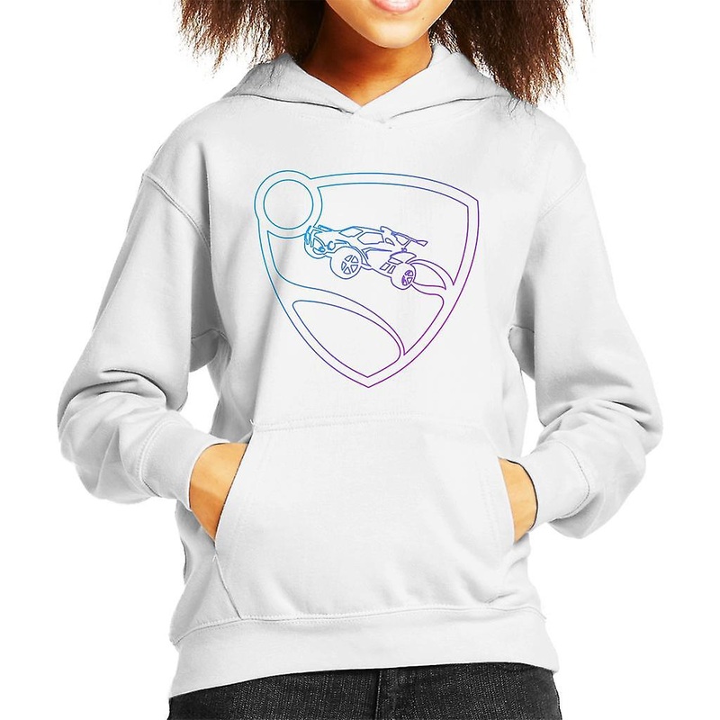 Rocket League Glowing Shield Logo Kid’s Hooded Sweatshirt