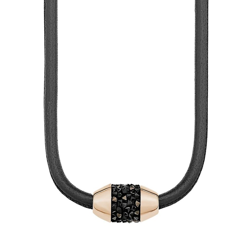 s.Oliver jewel ladies chain stainless steel Ros gold leather 2012522