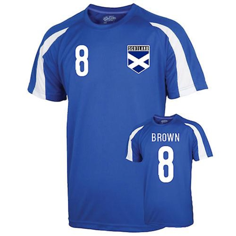 Scotland Sports Training Jersey (brown 8)