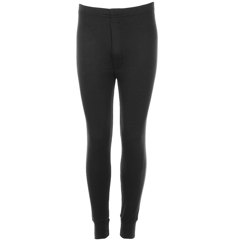 Supertouch 54771 Thermal Long Johns Black Small 6 Pack