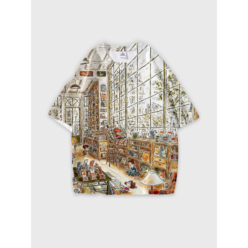 T-Shirt Round Neck, Loose Short Sleeve Pico Bogue. Alexis Dormal Graphic Tee, Unisex Summer Casual Top W903