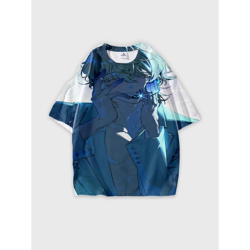 T-Shirt Round Neck, Loose Short Sleeve Seraph of the end Guren Ichinose Graphic Tee, Unisex Summer Casual Top U120