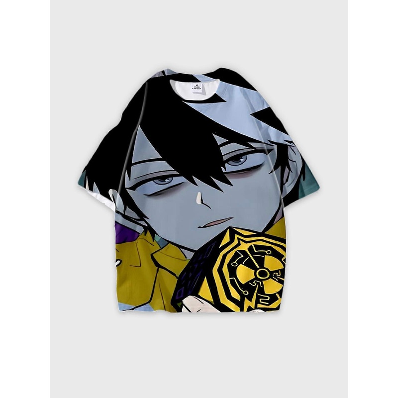 T-Shirt Short Sleeve Round Neck, Summer Casual Loose Graphic Tee, Unisex Nutclear Boom – MangaDex V1775