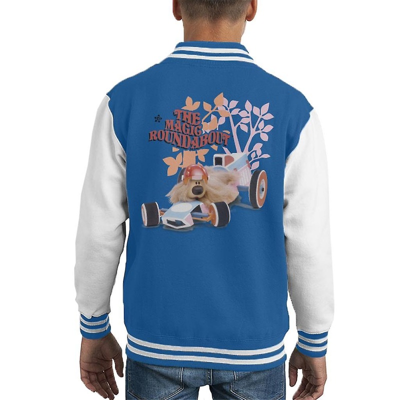 The Magic Roundabout Dougal Race Car Kid’s Varsity Jacket