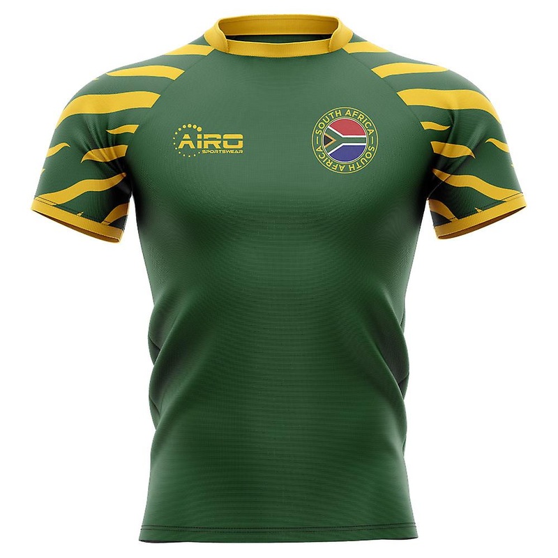 2025-2026 South Africa Springboks Home Concept Rugby Shirt – Kids