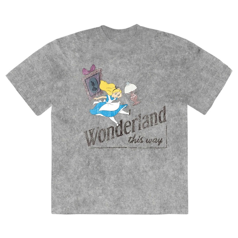 Alice In Wonderland Wonderland This Way T Shirt