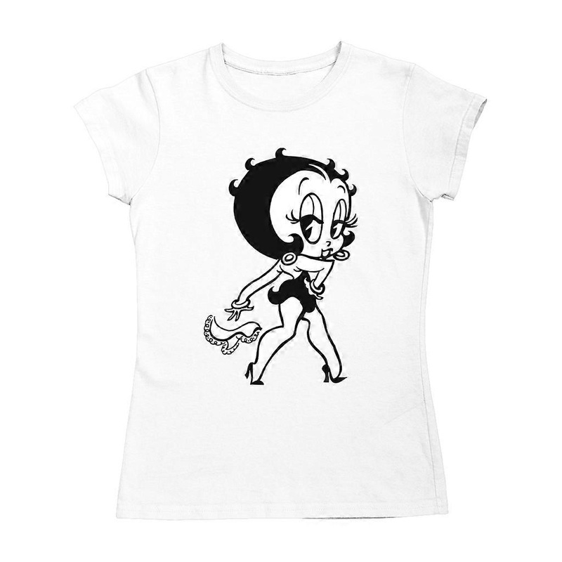 Betty Boop Handkerchief Drop Women’s T-Shirt