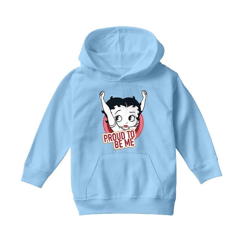 Betty Boop Proud To Be Me Kid’s Hooded Sweatshirt
