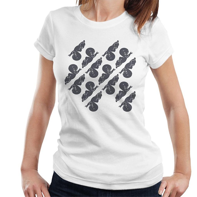 Casper The Friendly Ghost Flying Pattern Women’s T-Shirt
