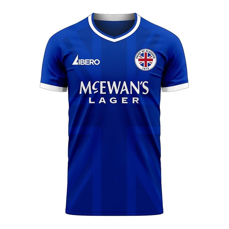 Glasgow 2025-2026 Home Concept Football Kit (Libero) – Kids