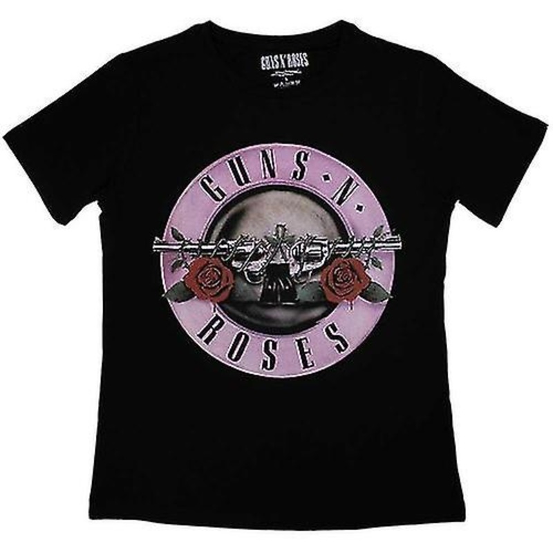 Guns N Roses Womens/Ladies Classic Logo T-Shirt