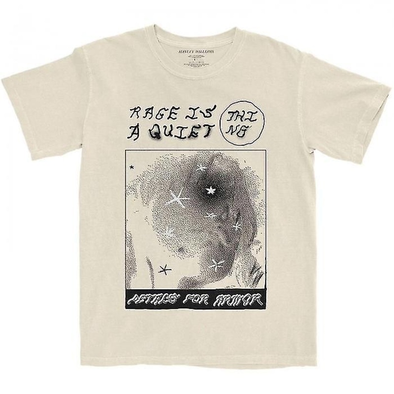 Hayley Williams Unisex Adult Rage Is A Quiet Thing Cotton T-Shirt