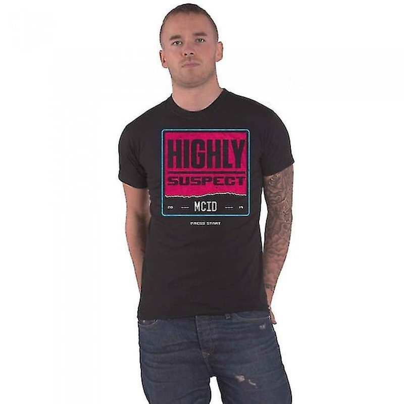 Highly Suspect Unisex Adult Press Start Cotton T-Shirt