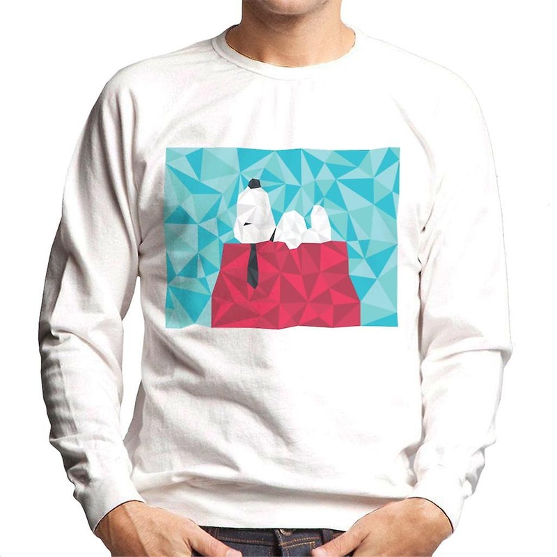 Peanuts Snoopy Geometric Kennel Men’s Sweatshirt