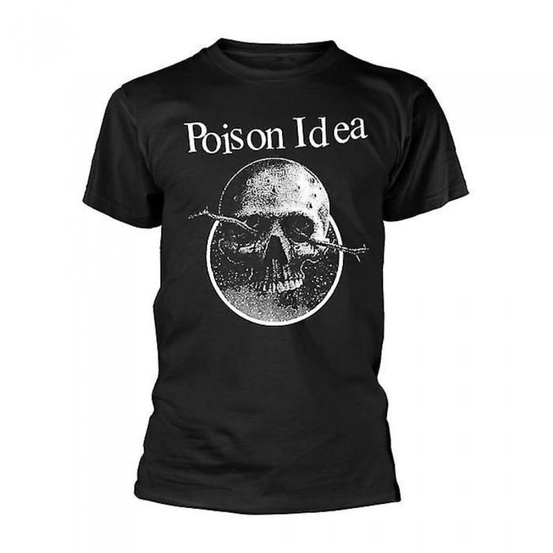 Poison Idea Unisex Adult Skull Logo T-Shirt