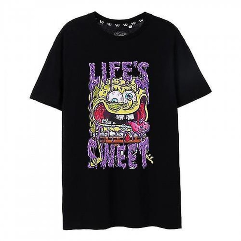 SpongeBob SquarePants Mens Life’s Sweet T-Shirt