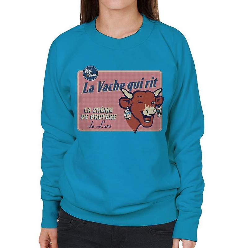 The Laughing Cow La Creme De Gruyere De Luxe Women’s Sweatshirt