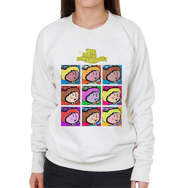 The Magic Roundabout Florence Pop Art Women’s Sweatshirt
