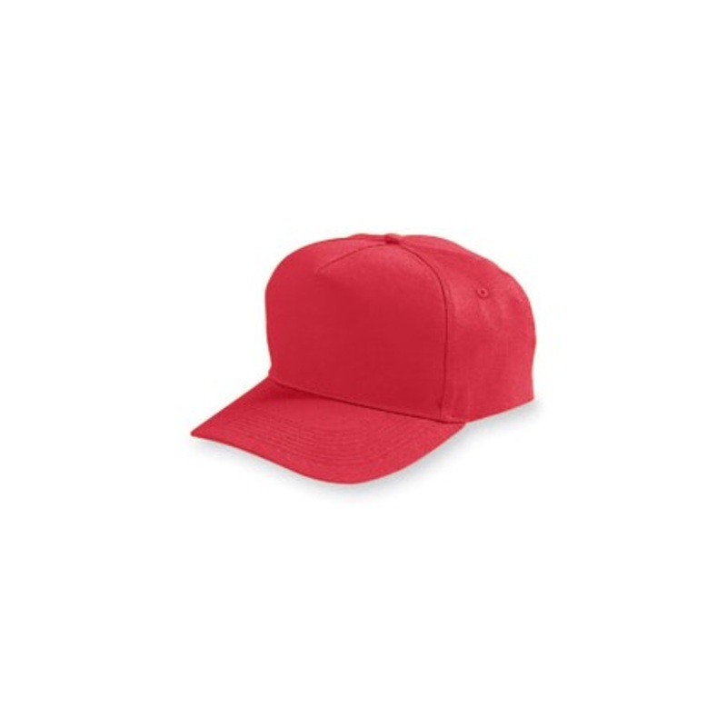 Augusta Drop Ship 6207 Youth 5-Panel Cotton/Twill Cap | Augusta Sportswear 6207