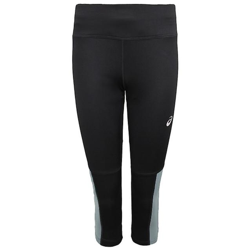 Asics Knee Running Tight Training Gym Womens Black Leggings 2012A155 001