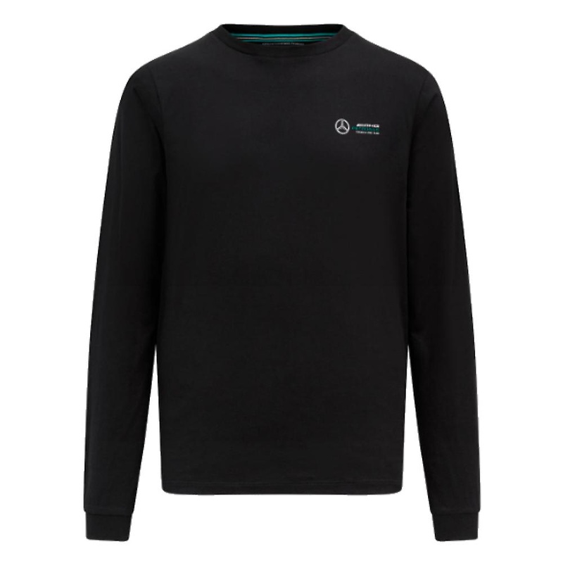 2023 Mercedes Mens Classic Longsleeve Tee (Black)