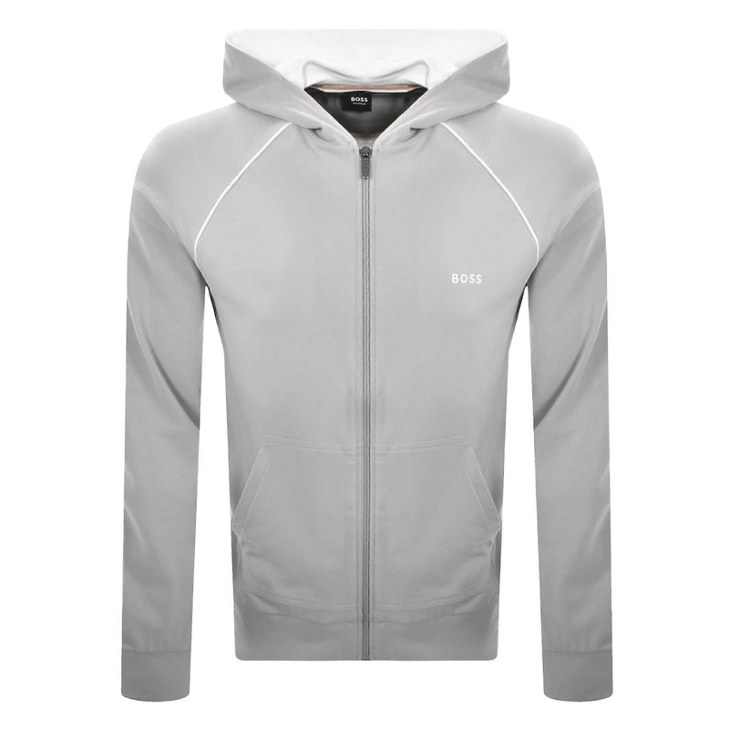 BOSS Mix & Match Hooded Track Top Jacket Light Pastel