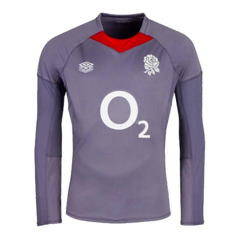 2024-2025 England Rugby Contact Drill Top (Grey)