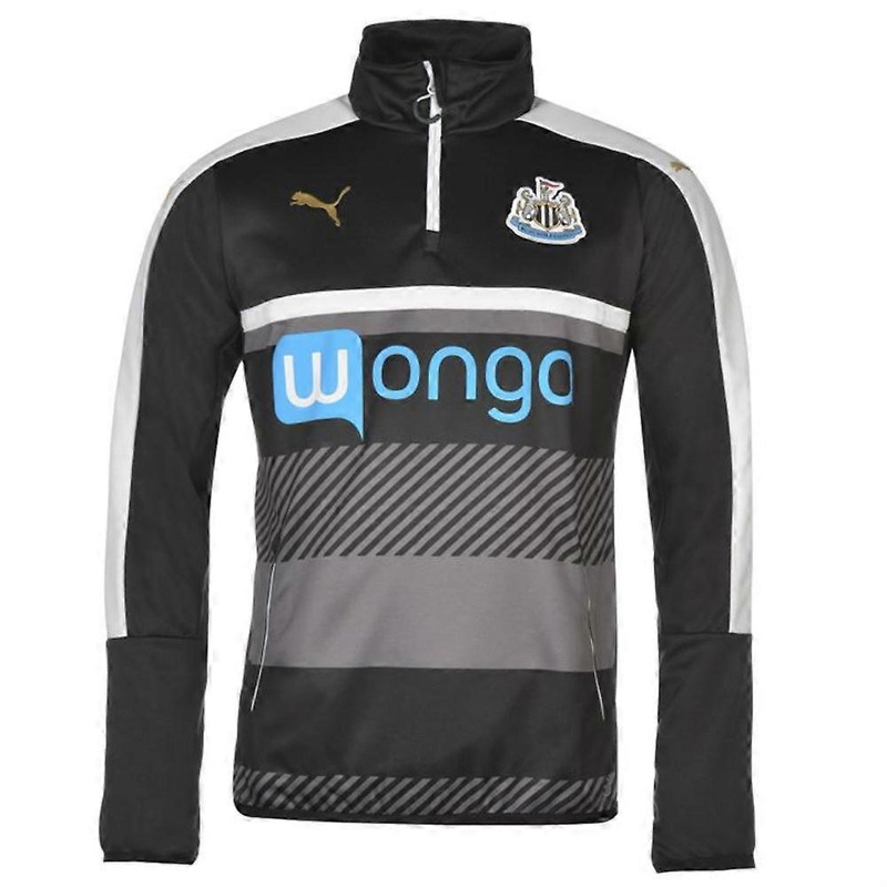 2016-2017 Newcastle Puma Quarter Zip Training Top (Black) – Kids