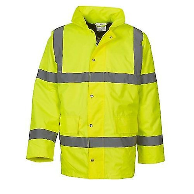 Yoko Unisex Adult Classic Motorway Hi-Vis Jacket