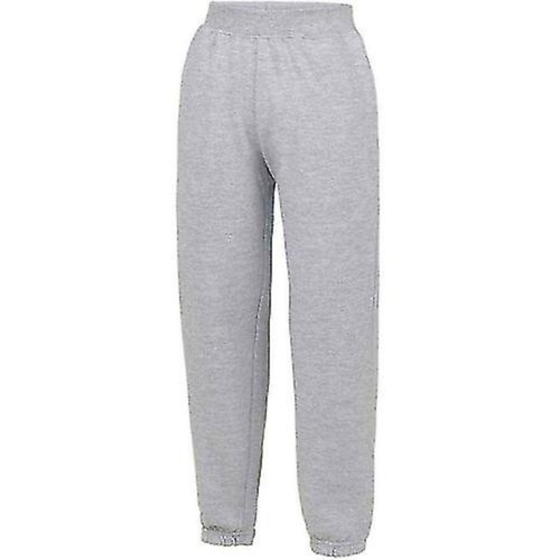 Awdis Childrens/Kids Heather Cuffed Jogging Bottoms