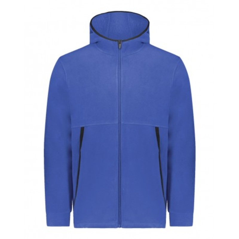 Augusta Sportswear 6858 Eco Revive Polar Fleece Hooded Full-Zip Jacket | Augusta Sportswear 6858