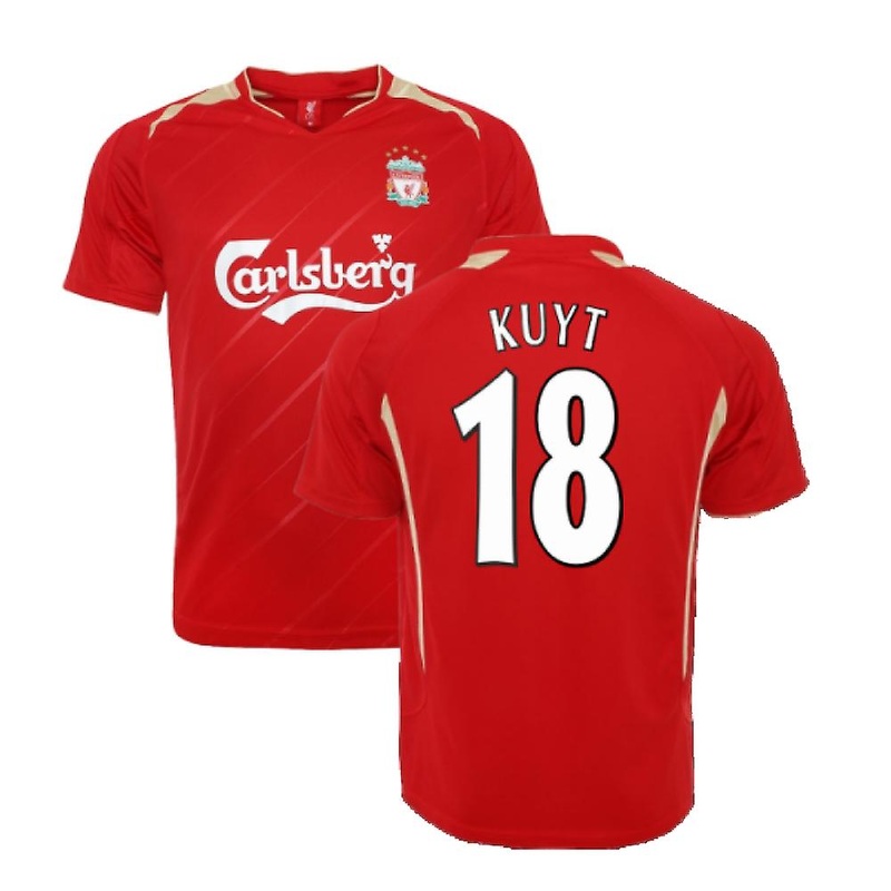 2005-2006 Liverpool Home CL Retro Shirt (KUYT 18)