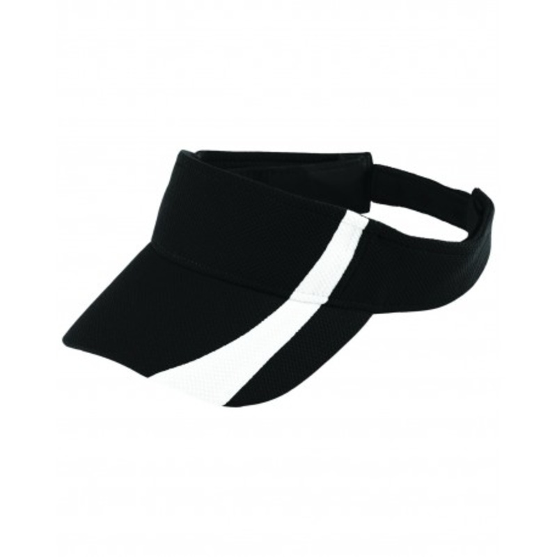 Augusta Drop Ship 6260 Adult Adjustable Wicking Mesh Two-Color Visor | Augusta Sportswear 6260