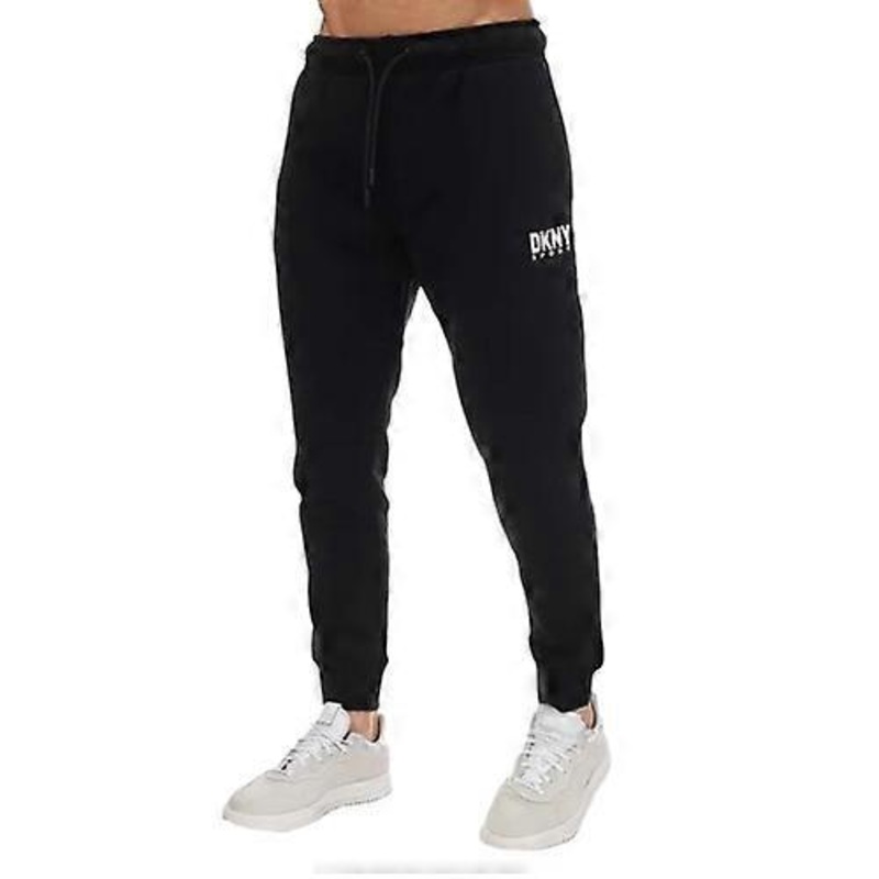 DKNY Mens Printed Logo Jogging Bottoms