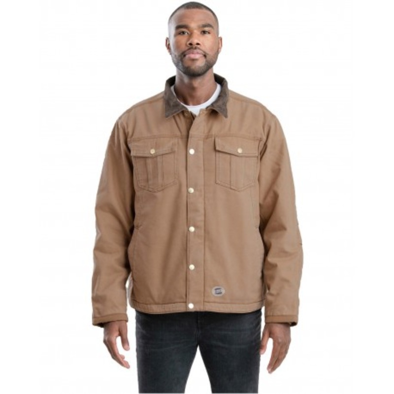 Berne J58T Tall Vintage Washed Sherpa-Lined Work Jacket | Berne Apparel J58T