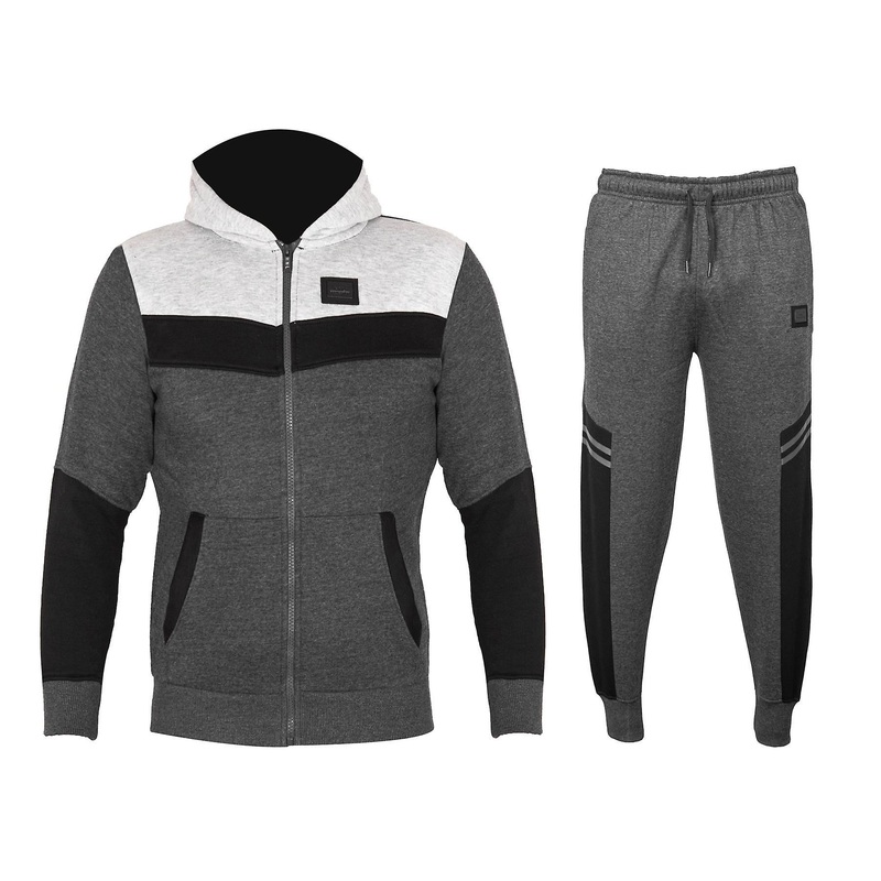 Boys HNL Contrast Panelled Hooded Tracksuit