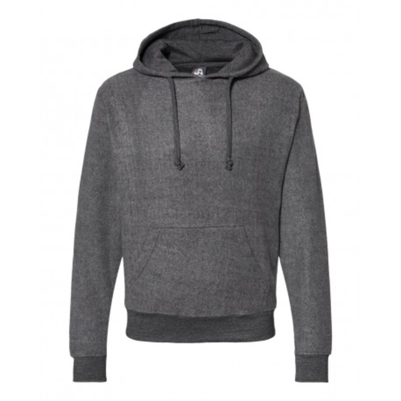 J. America 8709 Flip Side Fleece Hooded Sweatshirt | J. America 8709