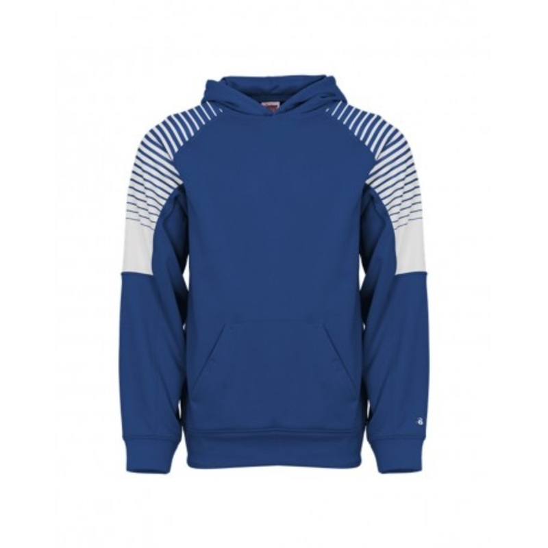 Badger 2405 Youth Lineup Hooded Sweatshirt | Badger 2405