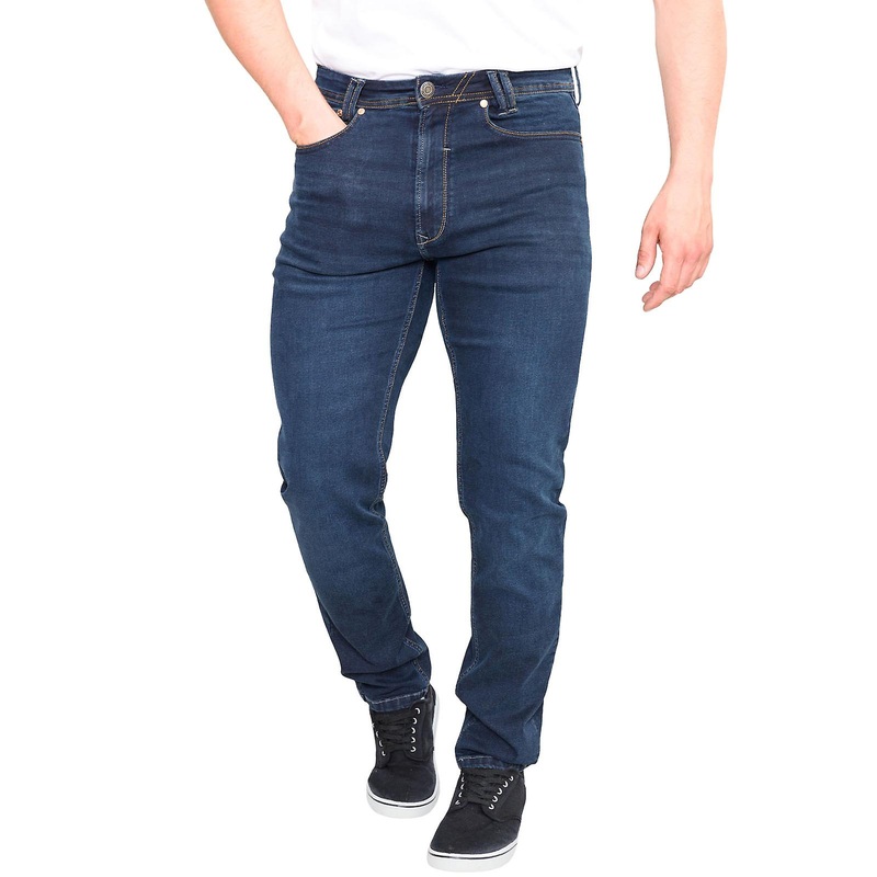 Duke D555 Mens Springfield Big Tall King Size Denim 1959 Stretch Jeans – Navy