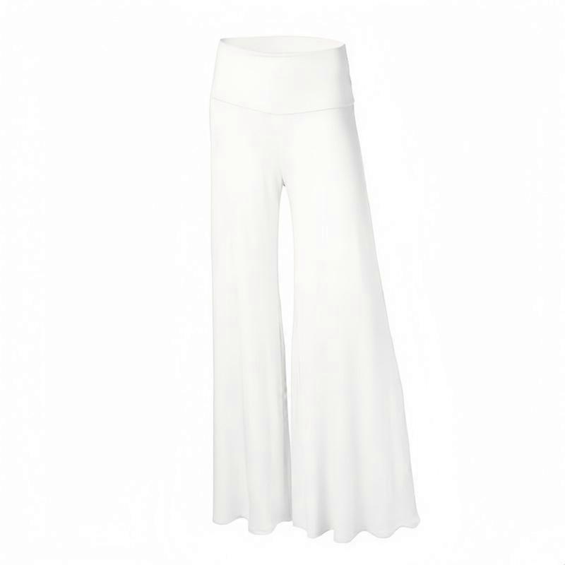 Women’s Casual Wide Leg Palazzo Lounge Pants in Lightweight Rayon, Multiple Sizes Available, Comfortable Summer Style