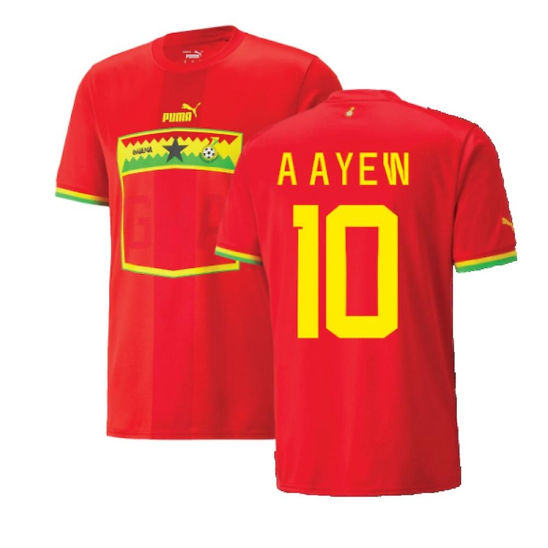 2022-2023 Ghana Away Shirt (A AYEW 10)