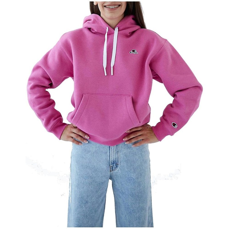 Champion Wmns Organic Cotton Blend C Logo Hoodie 114466PS158IBR universal all year women