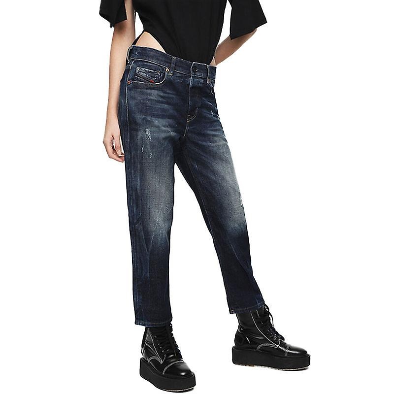 Diesel Aryel 089al Womens Jeans Denim Stretch Regular Straig