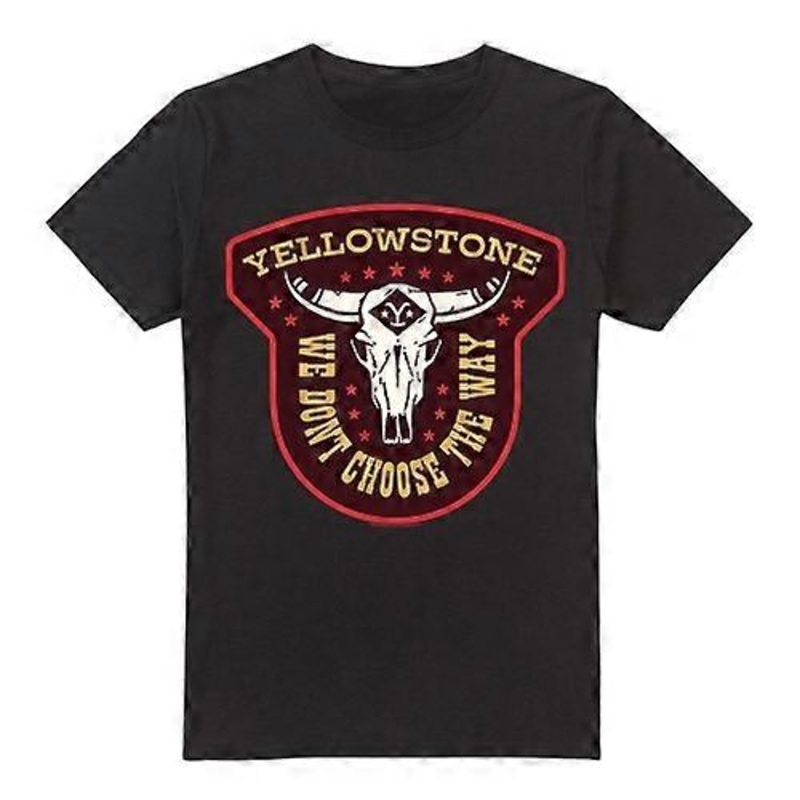 Yellowstone Mens We Don’t Choose The Way T-Shirt