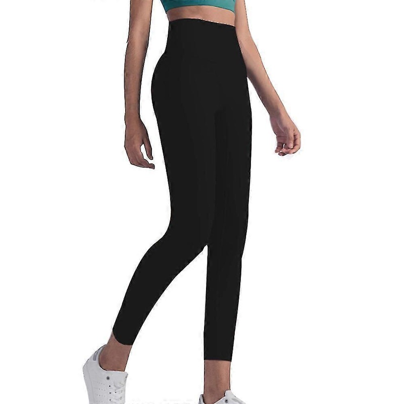 Yoga Pants Naked High Waist Honey Hip Tight Pants Launched Hip Fitness-high Waist Stretchive Sweating Compression Training Pants