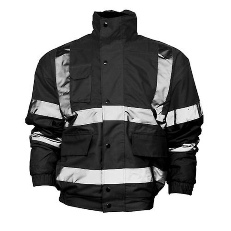 Yoko Mens Hi-Vis Bomber Jacket