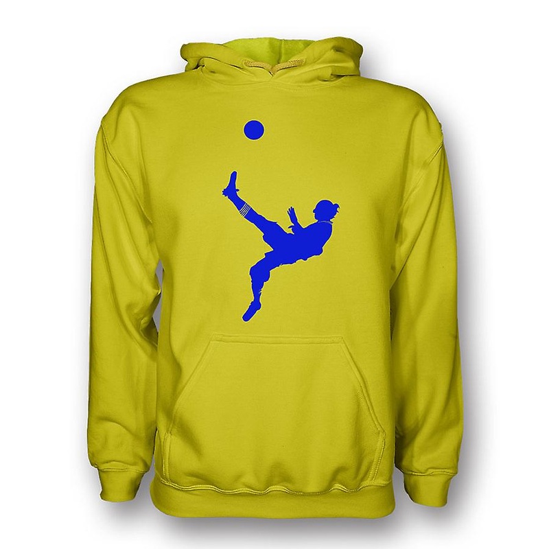 Zlatan Ibrahimovic Bicycle Kick Hoody (yellow) – Kids