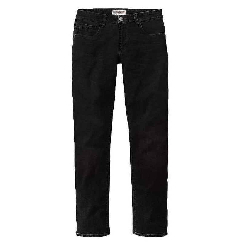 Redpoint Barrie 5-Pocket Modern Tapered Fit Jeans – Black Stone