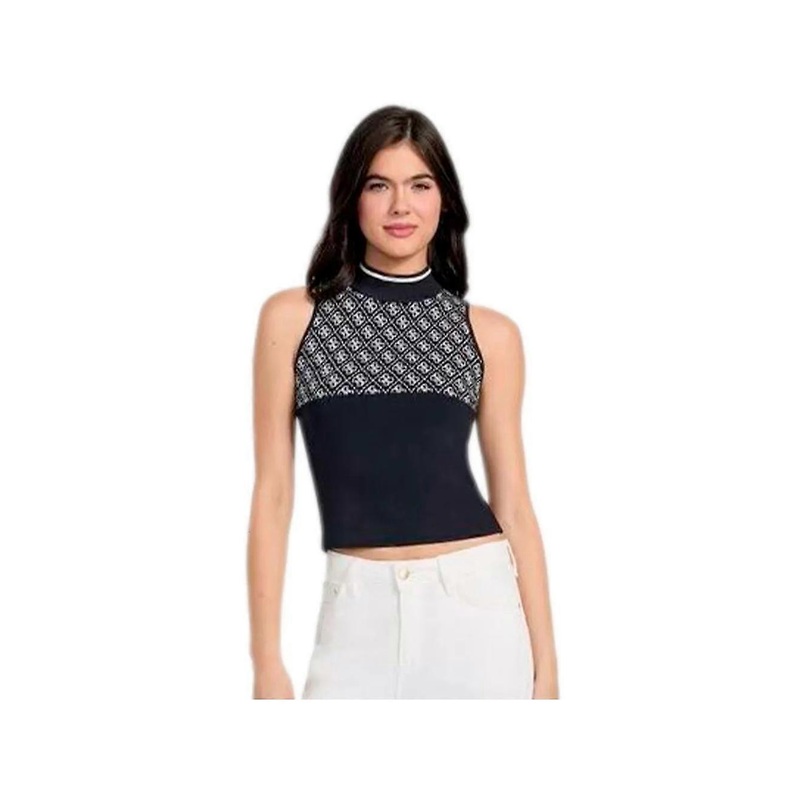 Women’s Guess Signature Sweater Black